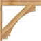 Ekena Millwork Imperial Block Rough Sawn Outlooker, Western Red Cedar, 8"W x 44"D x 44"H OUT08X44X44IMP05RWR - alternate 2